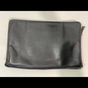 Vtg coach leather attaché bag briefcase